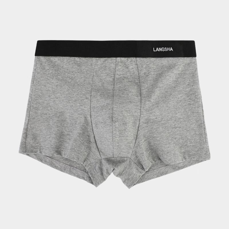 LANGSHA Men's Summer Pure Cotton Boxer Briefs