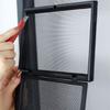 Black Mosquito Net for Window Invisible Screen Anti insect Customizable Size Mesh Air Tulle nano Summer Mosquitoes Flies