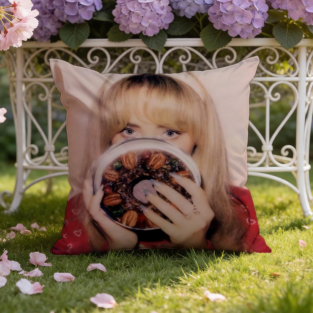 Sabrina Singer C-Carpenter Cushion Cover Home & Car Dual-Scene Pillow Cover: Reversible for Premium Comfort