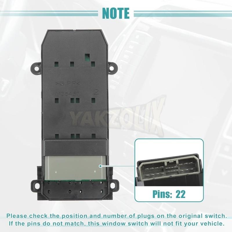 Right Hand Driver Power Window Control Switch for Honda CR-V 2007 2008 2009 2010 2011 35750SWAZ01 35750-SWA-Z01 35750-SWA-J01