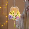 Handmade Butterfly Lantern Luminous Twisted Stick Rabbit Lantern Organza Sheer Easy-to-Make Chenille Stems Craft Holiday Party