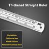 Double Side Scale Stainless Steel Ruler Stainless Steel Drawing Ruler Measuring Tool  Engineering