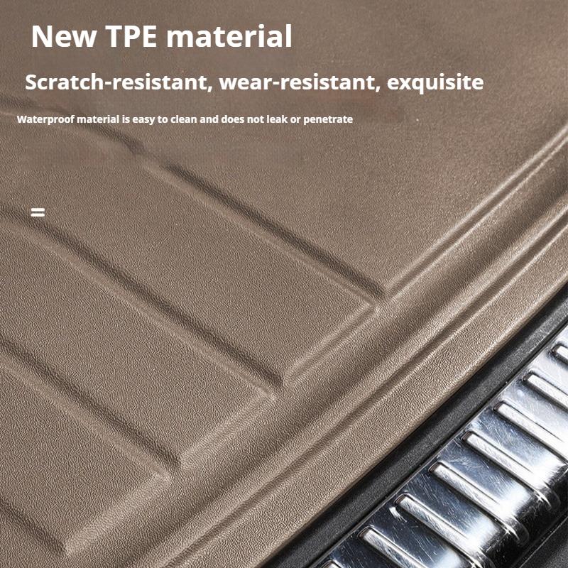 For Li Lixiang L6 L7 L8 L9 Upgrade Car Trunk Mat TPE Waterproof Trunk Mat Ideal Third Row Seat Back Scratch Proof Protection Mat