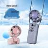 USB Rechargeable Handheld & Neck-Hanging Silent Mini Fan with Strong High-Speed Wind