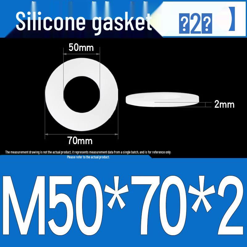Silicone High-Temp Waterproof Gasket & Shock Absorbing Seal Pad