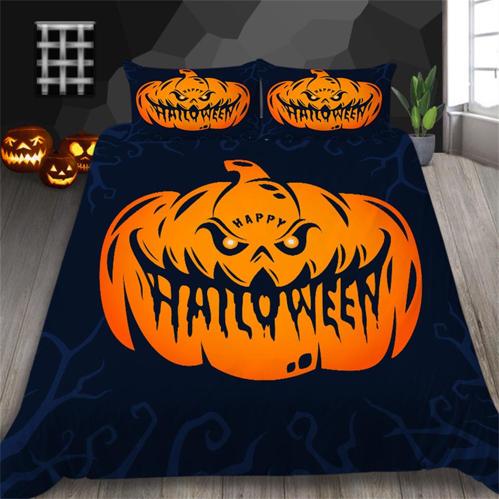 Duvet Cover Set Halloween Home Bedclothes Luxurious Bedding Sets King Size Bedding with Pillowcase Children Bedding Set