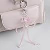 Butterfly Bows Keyring Stylish Bowknot Shaped Keychain Accessory for Women Daily Wear Elegant Backpack Decoration