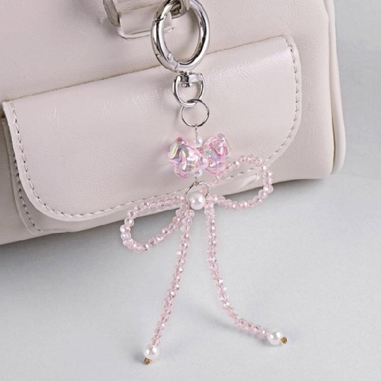 Butterfly Bows Keyring Stylish Bowknot Shaped Keychain Accessory for Women Daily Wear Elegant Backpack Decoration