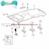 2 Sun Visor Clips Compatible with Toyota Camry, Highlander, Corolla, Prius, RAV4, Sienna