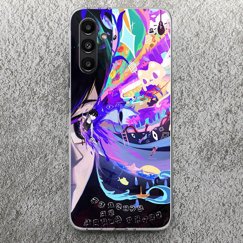 Game O-Omori Cartoon Phone Case For Samsung Galaxy A17 A16 A56 A15 A55 A14 A54 A13 A53 A36 A35 A34 A33 A26 A25 A24 A23 A05S A04S