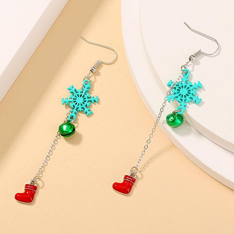 European & American Christmas Series Cute Stud Earrings - Popular and Stylish Jewelry
