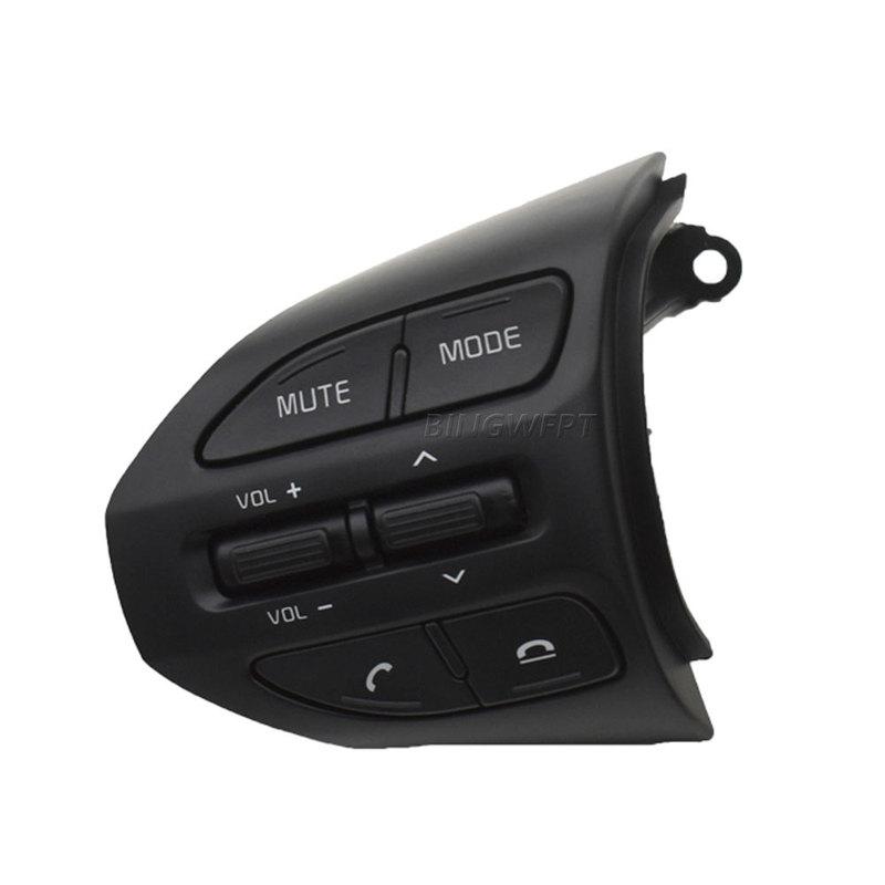 Steering Wheel Button Remote Volume Bluetooth Control Switch With BacklightFor Kia RIO 2018- X-LINE 2017- For RIO4