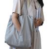 Large Capacity Women Shopping Bag Anti-Theft Foldable Grocery Handbag Built-In Pocket Reusable Portable Shoulder Tote Casual Use