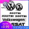 Für VW Volkswagen Jetta MK5 Golf Auto Frontemblem Logo Abdeckung ABS Aufkleber Für Volkswagen Passat 280TSI/330TSI/380TSI Vorne und R