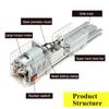 12-24V Mini Lathe Beads Machine Polisher Table Saw Mini DIY Wood Lathe 100W