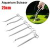 1Pcs Plants Wave Water Grass Scissor Straight Curved Aquarium Cleaning Tool  Fish Tank