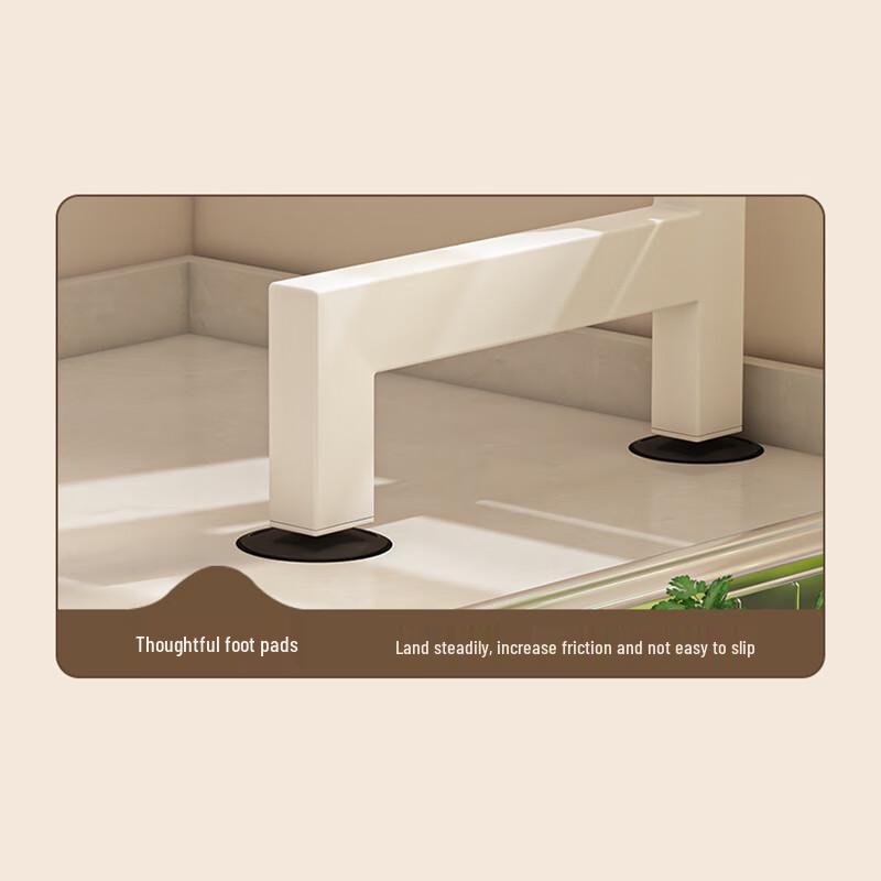 Carbon Steel Multifunctional Kitchen Sink Drainer Rack