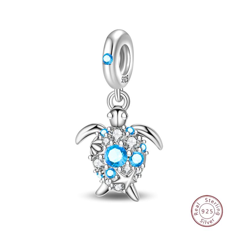 New Copper Charm Bead Mother'S Day Love Heart Family Charm Bead Pendant Fits Bracelet Womens Jewelry Gift