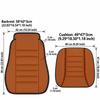 High Density Sponge Car Heightening Cushion Thick Auto Seat Cushion Non-Slip Seat Pad  All Seasons