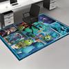 1 Stück,Die Monster AG. Teppich Teppichboden Läufer Fußmatte Fußmatte Heimdekoration Zimmer Schlafzimmer Wohnzimmer Bürostuhlbezug Außen Teppich Geschenk