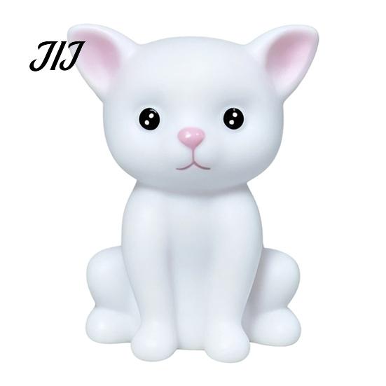 Soft Nursery Lamp for Baby Cute Animal Night Light Kids, Rabbit Bear Deer Cat Dog Room Lighting Sleeping Shape LED Bedside Lamp, Glow Sleep Decorative