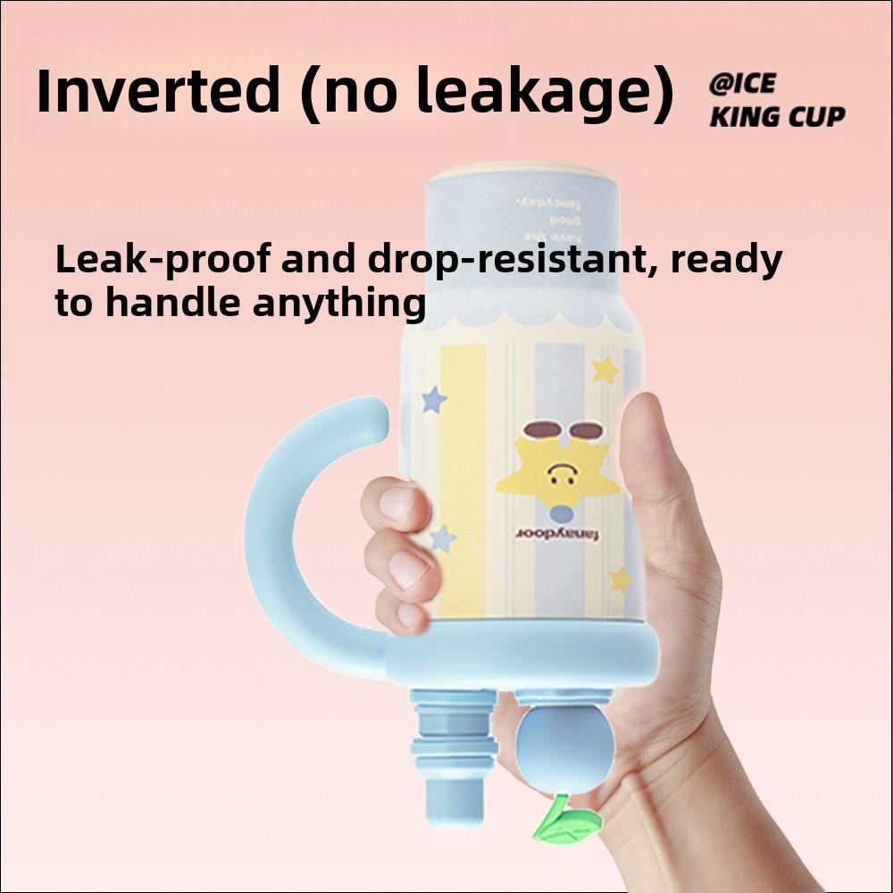Double Wall Insulation Thermos With Handle And Tea Strainer For Daily Use