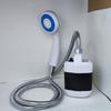 ABS Camping Electric Shower Head USB Rechargeable Handheld Shower Pump  Beach