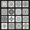 Mandala Schablonen Set für DIY Sprühfarbe auf Möbeln & Alben