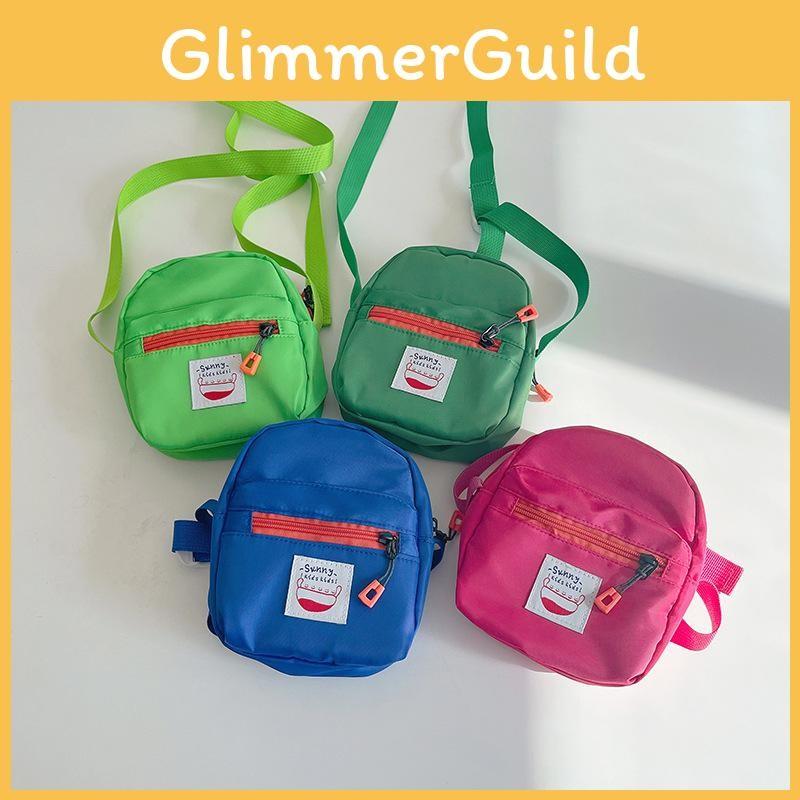 Bags Sunny Letter Cute Cartoon Kids Messenger Material Lightweight School Bag