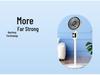 Silent Dual-Use Electric Fan for Home - Table & Floor Model