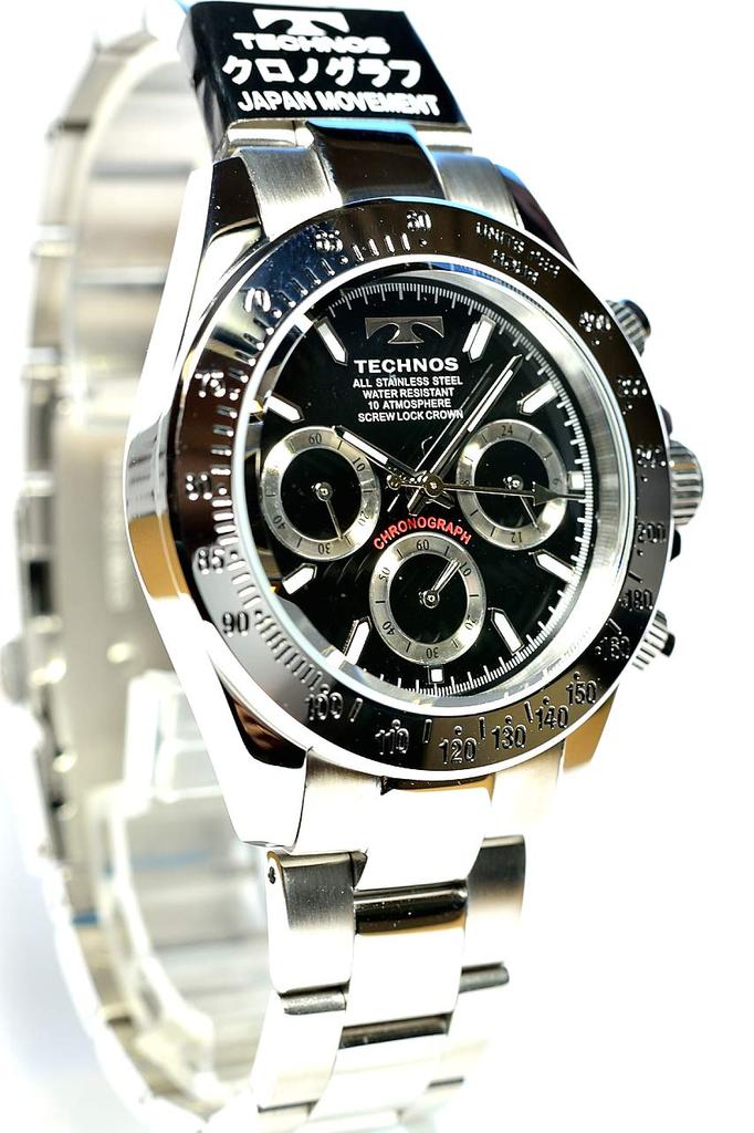 TECHNOS Chronograph Watch TSM401SB