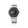 Seiko Presage Basic Style SARY191 Line 60's Semi-Skeleton Men's Watch, Silver,