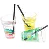 1/12 Dollhouse Miniature Food Mini Resin Fruit Bottle Simulation Drinks Model Toy Fruit Drink Play
