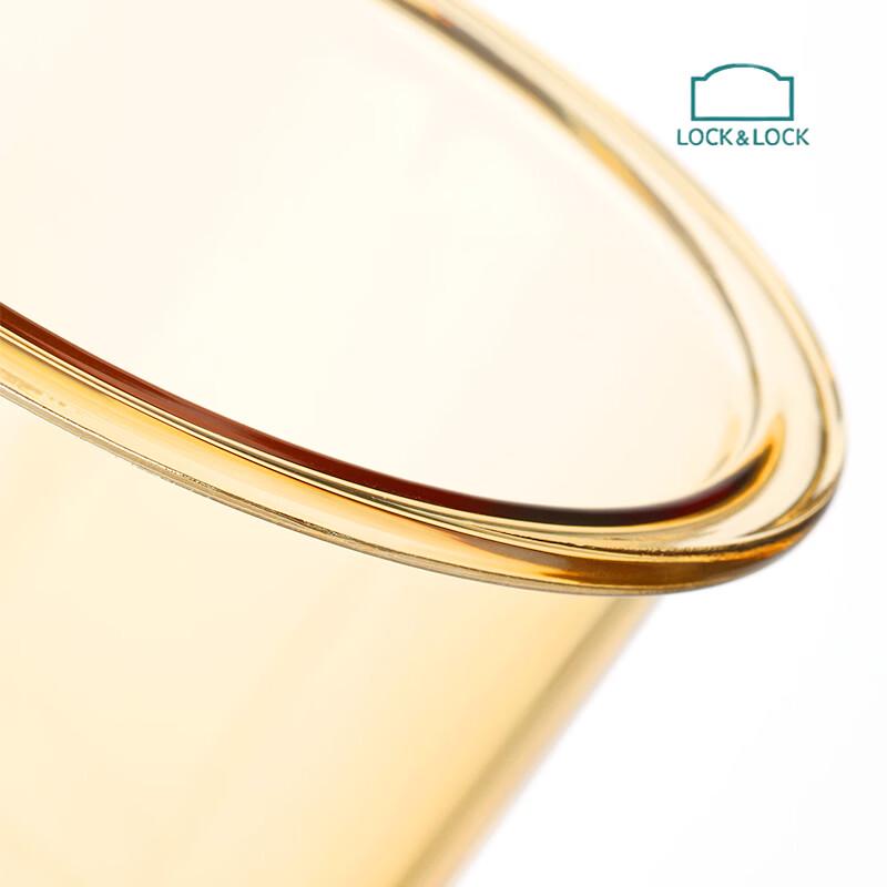 LOCK&LOCK Round Glass Food Storage Container Set