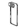 Metal Phone Case for IPhone 17/17 Pro/17 Max/17 Detachable Lens Cover & Heat Dissipation Phone Case Ultra-Thin Protective Frame with Hidden Strap Hole