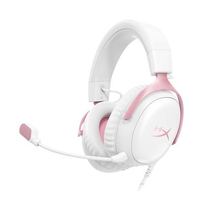 HYPERX Cloud III Gaming Headset with DTS Spatial 53mm and Improved Comfort Compared To the Cloud Available In White and Compatible with Xbox Nintendo