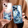 Snow Mountain Sunset Scenery Clear Phone Case For Redmi K40 K60 15C 14C 13C 13 12 12C 10 10C 10A 9 9C 9A 8 7 A1 A2 A3 A5 Cover
