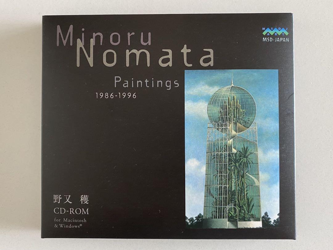 

[USED] Minoru Nomata CD-ROM Minoru Nomata Paintings