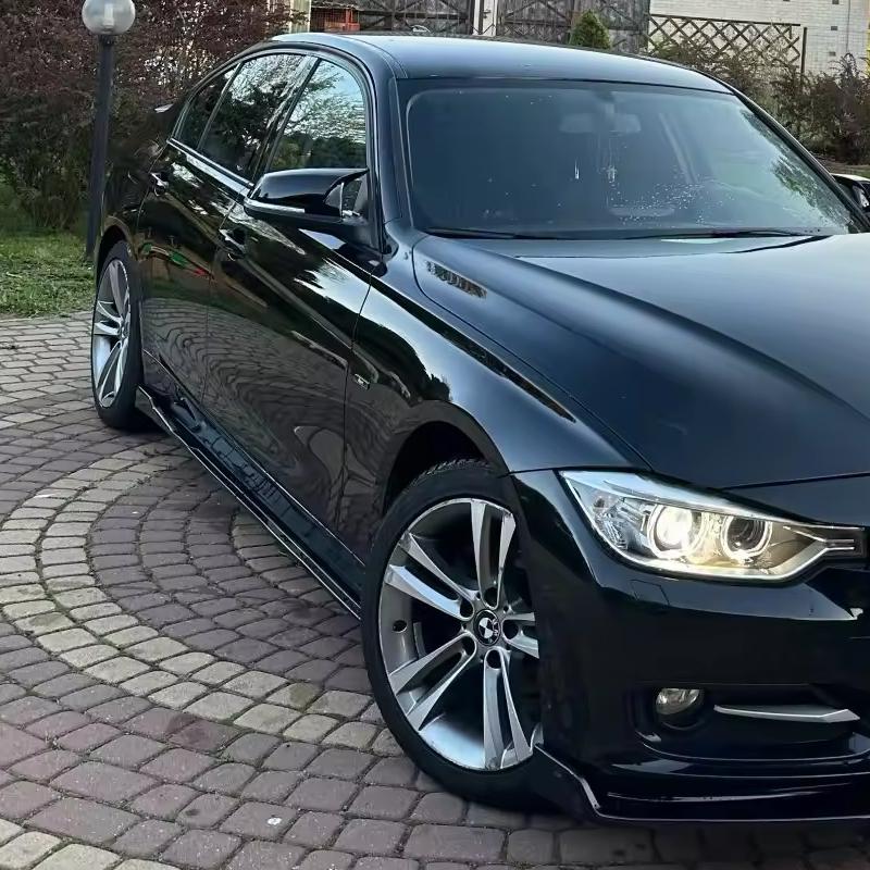 BDO1 For Mazda3 MK4 Sedan Diffusers Accessories 2019+ Side Skirts Extension Rocker Panels Lip Bumper ABS 8pcs Glossy Black