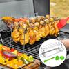 Grill Rack Drip Smoker Oven Roaster BBQ Accessory for Outdoor Backyard Camping Picnic Barbecue