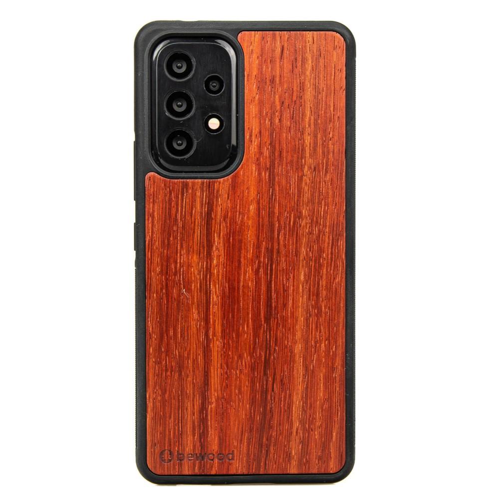 Wooden Case for Samsung Galaxy A33 5G padouk