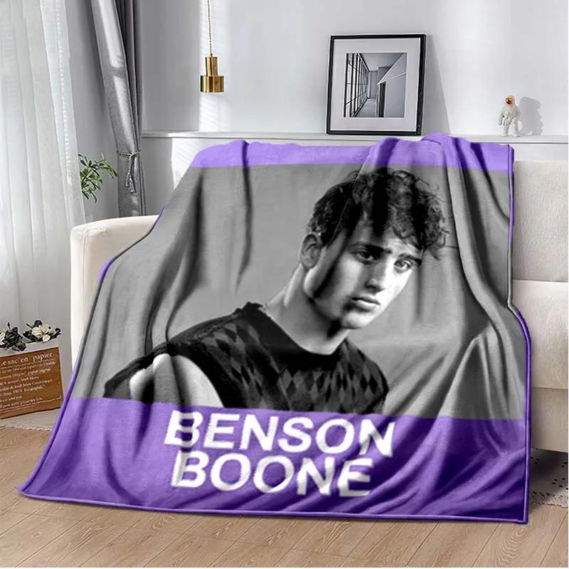 Benson Boone Decke,Sänger Musik Schöne Dinge Decken,Sofa Bett Auto Wohnzimmer Schlafzimmer Decken,Decke,frazad,coperta