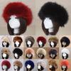 Fashion Winter Earwarmer Thick Fluffy Women Russian Cap Headband Hat Faux Fur