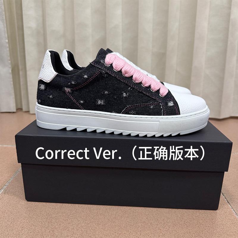 Scarpe Spot scarpe sportive e per il tempo libero scarpe da skateboard uomo denim strappate platform scarpe a panino donna