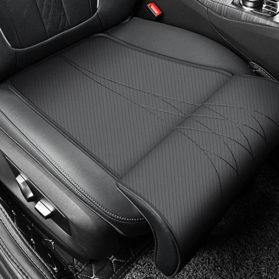 Matte PU Soft Foam Car Seat Bottom Leg Support Cover Universal For BMW Benz