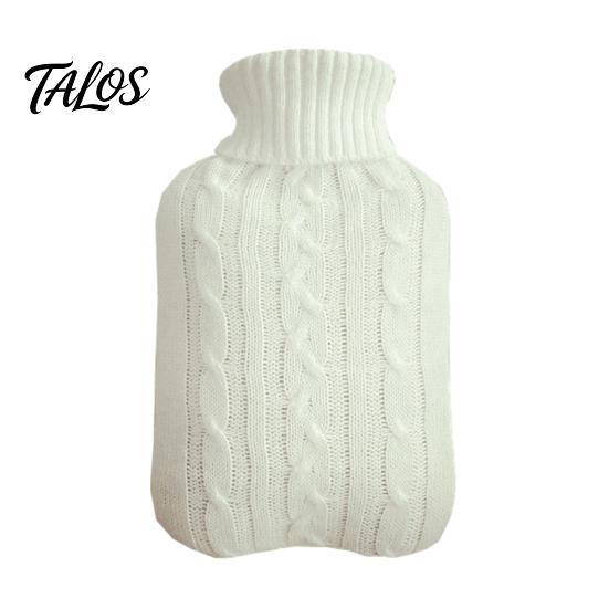 Home Use Hot Water Bag 2000ML Bottle with Knit Cover, Leakproof Rubber Leak Proof for Pain Relief, Winter Warm Neck, Shoulder Back Portable