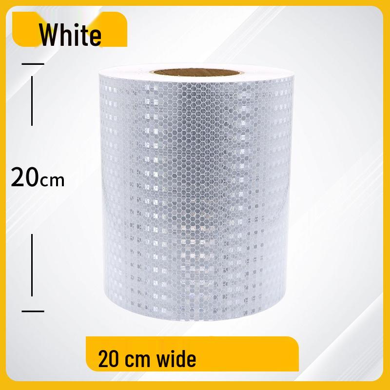 

20cm High-Brightness Reflective Sticker for Car Safety - Luminous Nighttime Anti-Collision Warning Tape 1 meter
