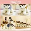 Adorable Husky Plush Toy Soft Stuffed Animal Doll Perfect Birthday Gift For Kids