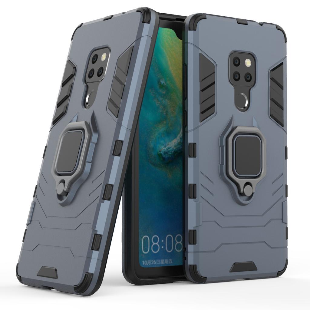 Applicable To Huawei Mate20 Black Panther Mobile Phone Case mate20Pro Anti-drop mate20X Ring Bracket Protective Case