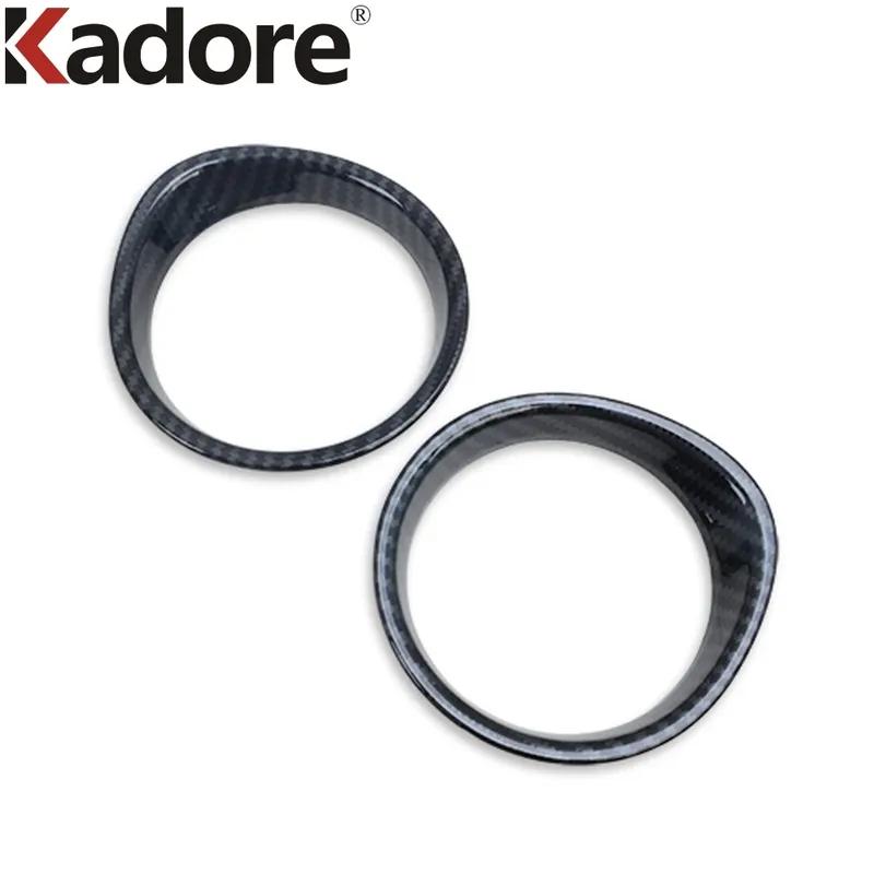 For Kia Cerato Forte K3    Carbon Fiber Car Front Side Air Condition Vent Outlet Cover Trim Interior Accessories